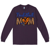 Plum basketball mom Long Sleeve Tee - Zillion Design Studio