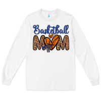 White basketball mom Long Sleeve Tee - Zillion Design Studio