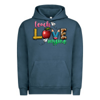Pigment Midnight Navy teach love inspire Urban Hoodie - NancyCooperArtShop