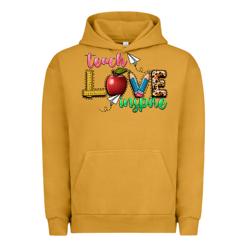 Teach Love Inspire Urban Hoodie by NancyCooperArtShop | Teevron
