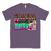 Lavender mama needs a drink Classic Tee - Zillion Design Studio