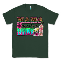 Sports Green mama needs a drink Classic Tee - Zillion Design Studio