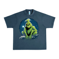 Midnight Navy Grinch Urban Heavy Tee - Unal Design