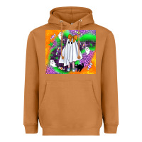 Meerkat cute ghost halloween tumbler Heavyweight Hoodie - BundleAndBundleShop