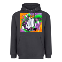 Smoke cute ghost halloween tumbler Heavyweight Hoodie - BundleAndBundleShop