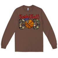 Chestnut basketball dad Long Sleeve Tee - Zillion Design Studio