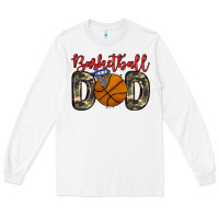 White basketball dad Long Sleeve Tee - Zillion Design Studio