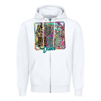 White summer vibes Zipper Hoodie - SublimationCraftShop