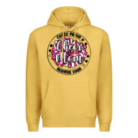 Antique Gold cheer mom Premium Hoodie - MaliasSmallBusiness