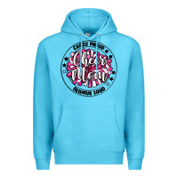 Ocean Blue cheer mom Premium Hoodie - MaliasSmallBusiness