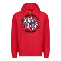 Red cheer mom Premium Hoodie - MaliasSmallBusiness