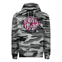 Slate Camo cheer mom Premium Hoodie - MaliasSmallBusiness