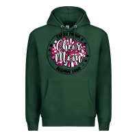 Sports Green cheer mom Premium Hoodie - MaliasSmallBusiness