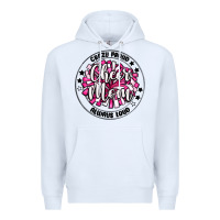 White cheer mom Premium Hoodie - MaliasSmallBusiness