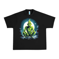 Black Grinch Urban Heavy Tee - Unal Design