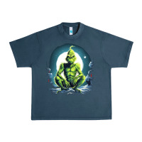 Midnight Navy Grinch Urban Heavy Tee - Unal Design