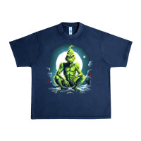 Navy Grinch Urban Heavy Tee - Unal Design