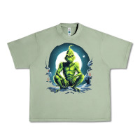 Oil Green Grinch Urban Heavy Tee - Unal Design