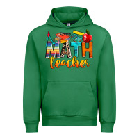 Emerald math teacher Urban Hoodie - NancyCooperArtShop