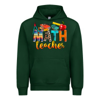 Forest Green math teacher Urban Hoodie - NancyCooperArtShop