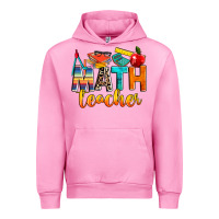 Fuchsia Pink math teacher Urban Hoodie - NancyCooperArtShop