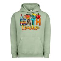 Pigment Oil Green math teacher Urban Hoodie - NancyCooperArtShop