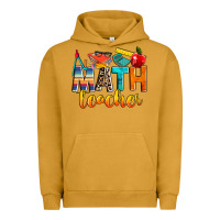 Pigment Peanut Butter math teacher Urban Hoodie - NancyCooperArtShop