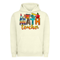 Pigment Pistachio math teacher Urban Hoodie - NancyCooperArtShop