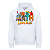 White math teacher Urban Hoodie - NancyCooperArtShop