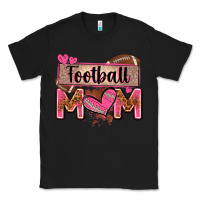 Black football mom with leopard Classic Tee - Zillion Design Studio