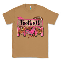 Toasted Coconut football mom with leopard Classic Tee - Zillion Design Studio