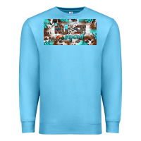 Ocean Blue nurse squad license plate Premium Sweatshirt - BundleAndBundleShop
