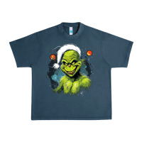 Midnight Navy Grinch Urban Heavy Tee - Unal Design