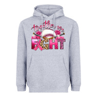 Heather Grey breast cancer together we fight with baseball Heavyweight Hoodie - Artiststas