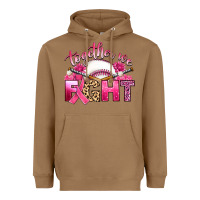 Toasted Coconut breast cancer together we fight with baseball Heavyweight Hoodie - Artiststas
