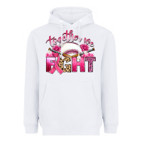 White breast cancer together we fight with baseball Heavyweight Hoodie - Artiststas