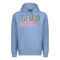 Colony Blue easter  Bunny Kısses Premium Hoodie - MaliasSmallBusiness