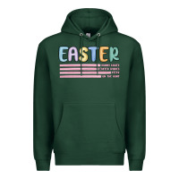 Sports Green easter  Bunny Kısses Premium Hoodie - MaliasSmallBusiness