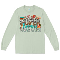 Not All Superheroes Wear Capes With Books Long Sleeve Tee | Teevron