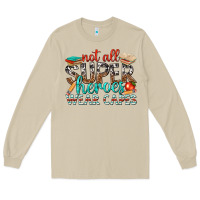 Mushroom not all superheroes wear capes with books Long Sleeve Tee - texasbilliewilder