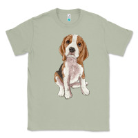 Matcha beagle Classic Tee - RanaPortraitStore