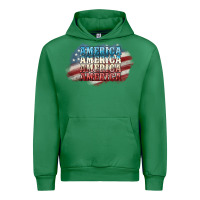 Emerald America america Urban Hoodie - NancyCooperArtShop