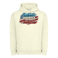 Pigment Pistachio America america Urban Hoodie - NancyCooperArtShop