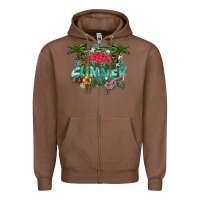 Chestnut summer Zipper Hoodie - SublimationCraftShop
