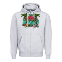 Heather Grey summer Zipper Hoodie - SublimationCraftShop