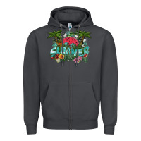 Smoke summer Zipper Hoodie - SublimationCraftShop