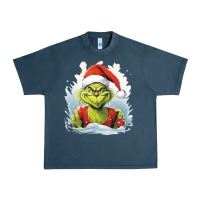 Midnight Navy Grinch Urban Heavy Tee - Unal Design
