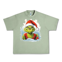 Oil Green Grinch Urban Heavy Tee - Unal Design