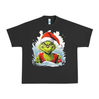 Pigment Black Grinch Urban Heavy Tee - Unal Design