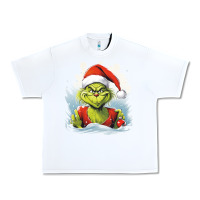 White Grinch Urban Heavy Tee - Unal Design